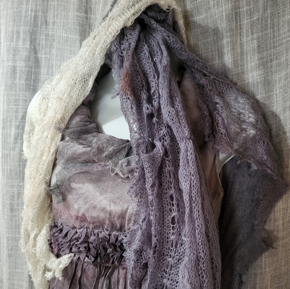 🎃 Zombie Dream Short Silk Layered Dress Halloween with accessories - Picture 7 of 15